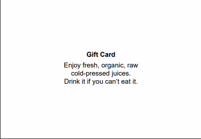 Nourished By Nons Gift Card